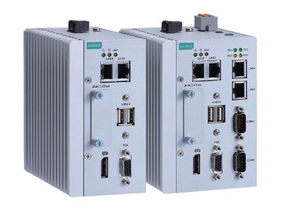 Moxa MC-1111-E4-T Moxa/Atom E3845/4GB ram/2x Lan/9-36VDC 